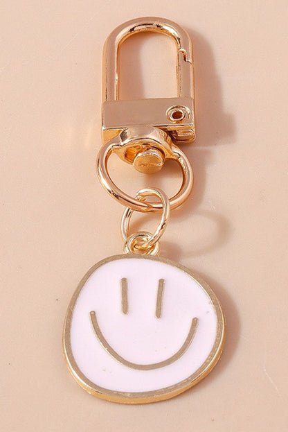 Smiley Face Pendant Keychain