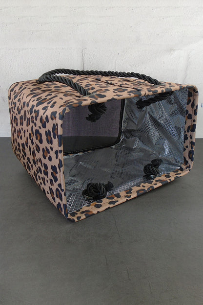 Leopard Waterproof Canvas Toiletry Bag (2 Colors)