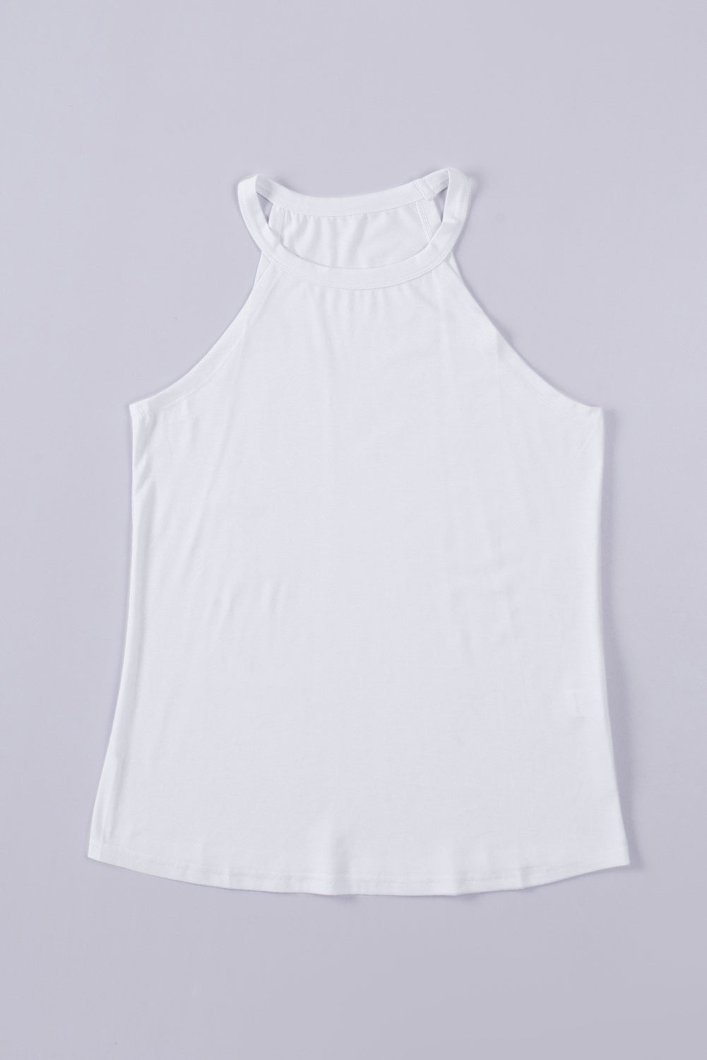 Blank Solid/Heather Color Crew Neck Tank Top (3 colors)