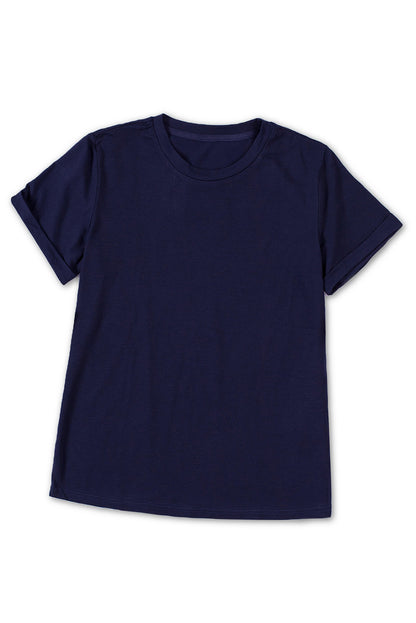 Raglan Sleeve Crew Neck T-Shirt (S-2XL - 10 colors)