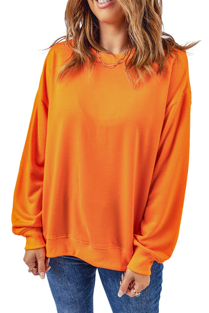 Blank Solid Knit Crew Neck Long Sleeve (S-2XL - 2 colors)