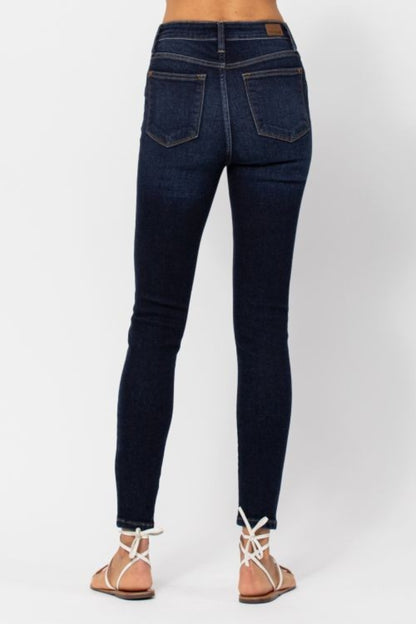 Judy Blue High Waist Handsand Skinny Jeans (0-24W)