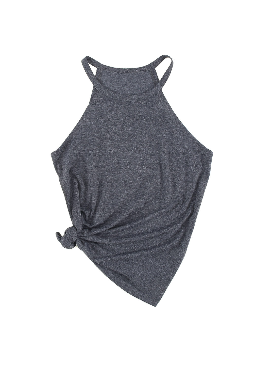 Blank Solid/Heather Crew Neck Tank Top (S-2XL - 4 colors)