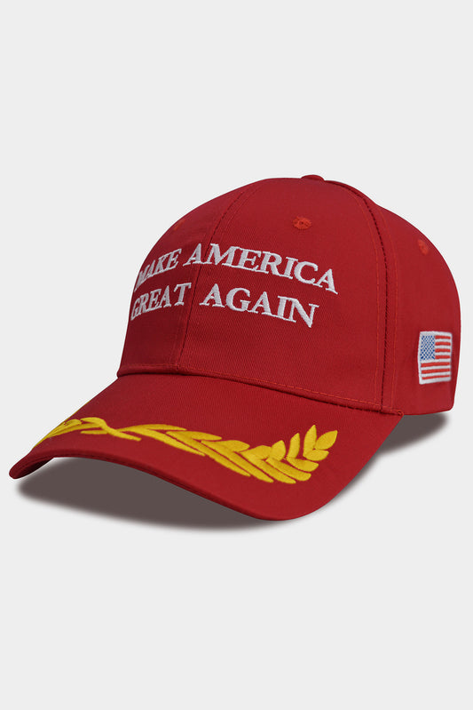 'MAKE AMERICA GREAT AGAIN' Flag Embroided Hat