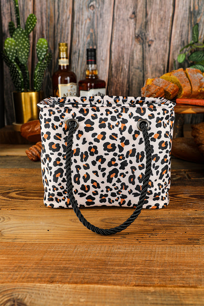 Leopard Waterproof Canvas Toiletry Bag (2 Colors)