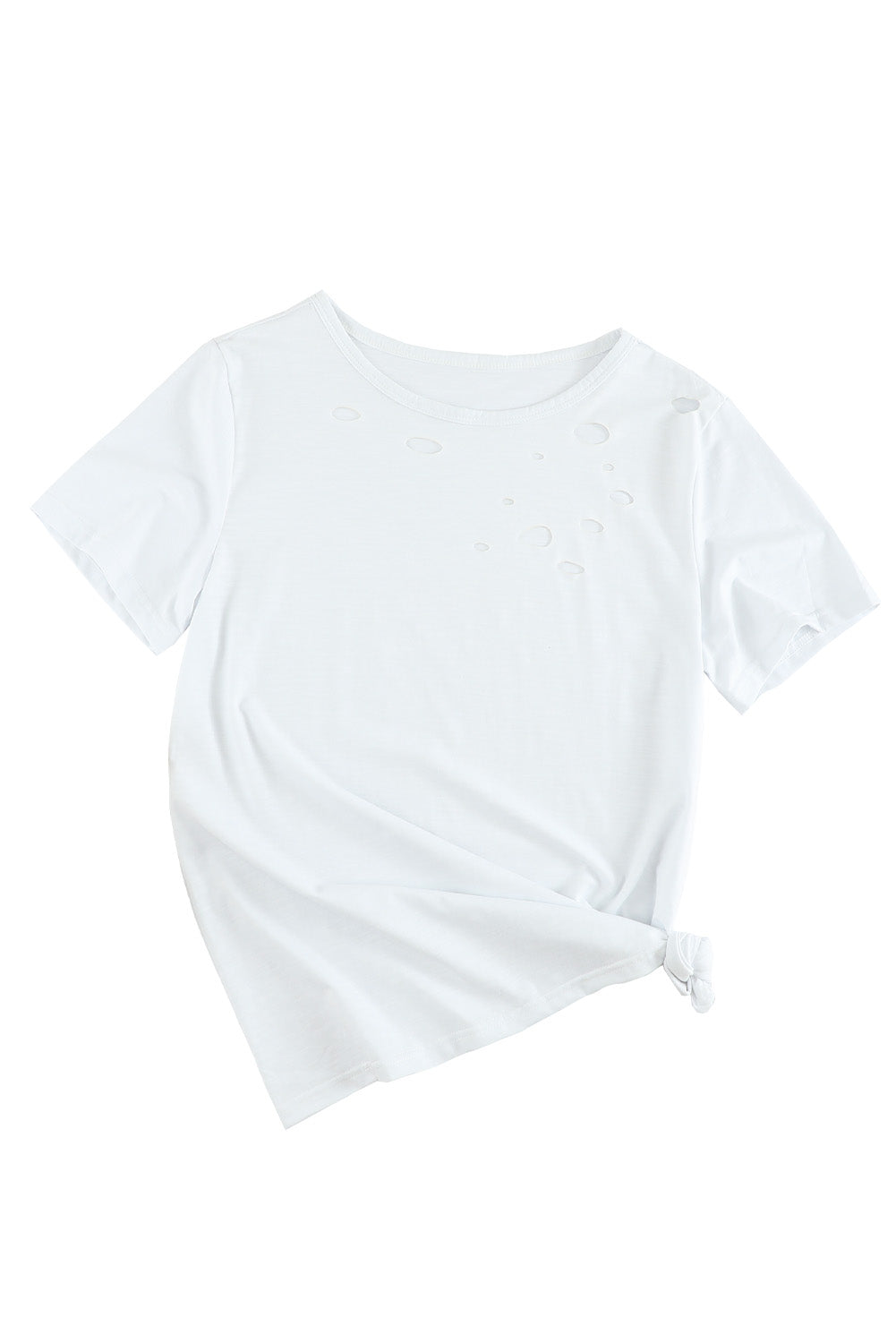 Blank Distressed Short Sleeve T-Shirt (S-4XL - 3 colors)