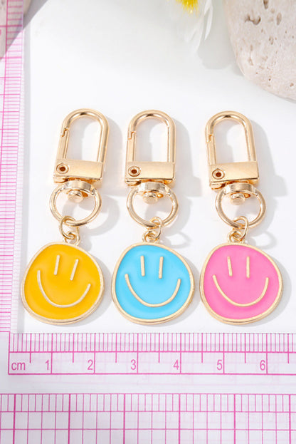 Smiley Face Pendant Keychain