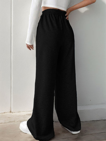 V- Waist Wide Leg Pants (S-2XL - 6 Colors)