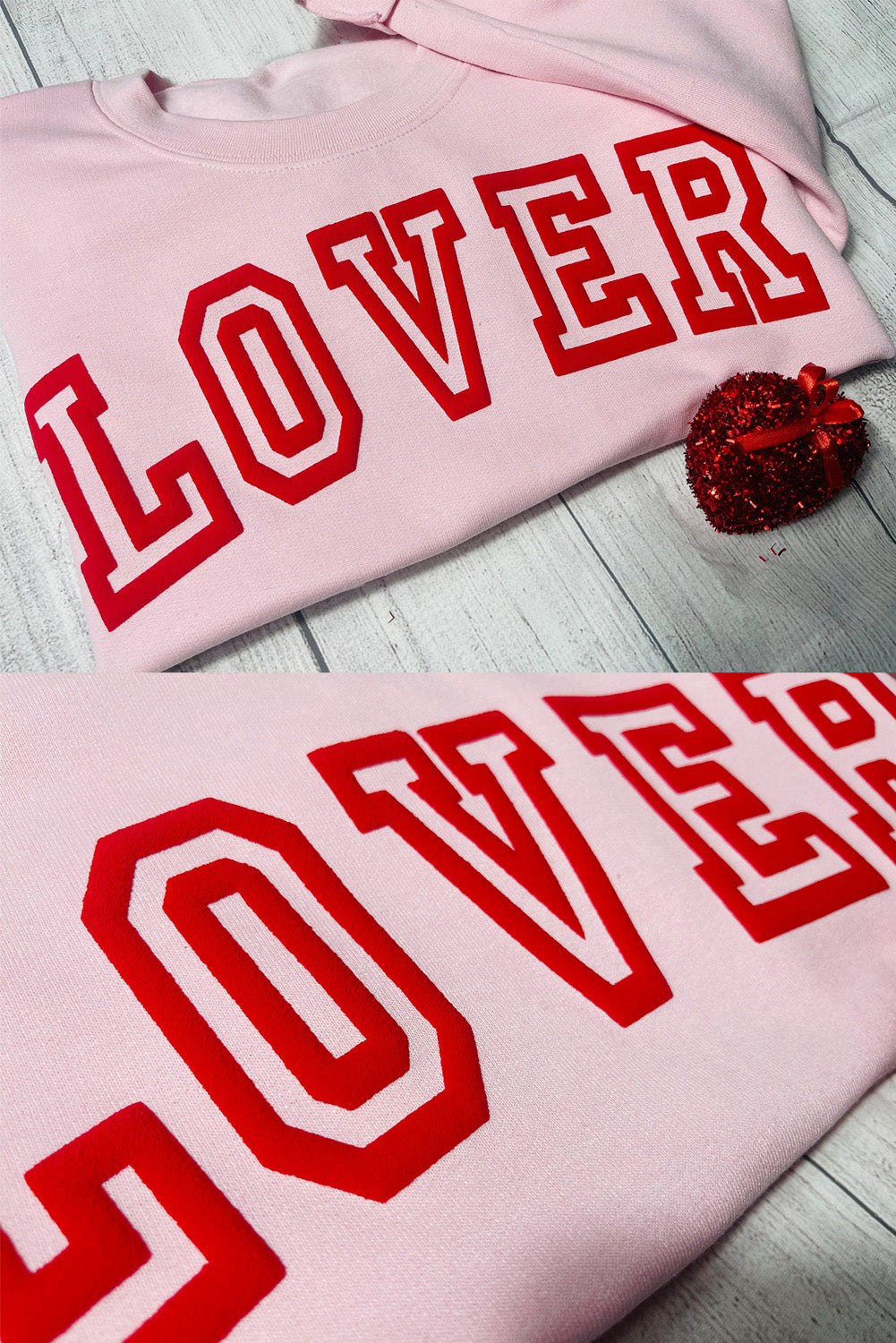 Pink LOVER Crewneck Sweatshirt (S-2XL)