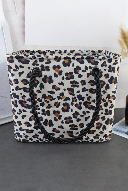 Leopard Waterproof Canvas Toiletry Bag (2 Colors)