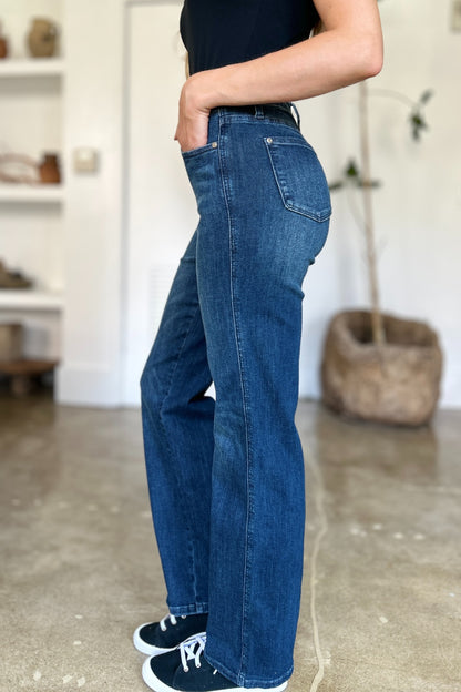 Judy Blue Tummy Control Straight Jeans (0-24W)