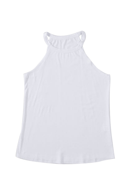 Blank Solid/Heather Crew Neck Tank Top (S-2XL - 4 colors)