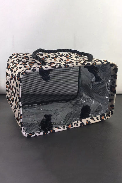 Leopard Waterproof Canvas Toiletry Bag (2 Colors)