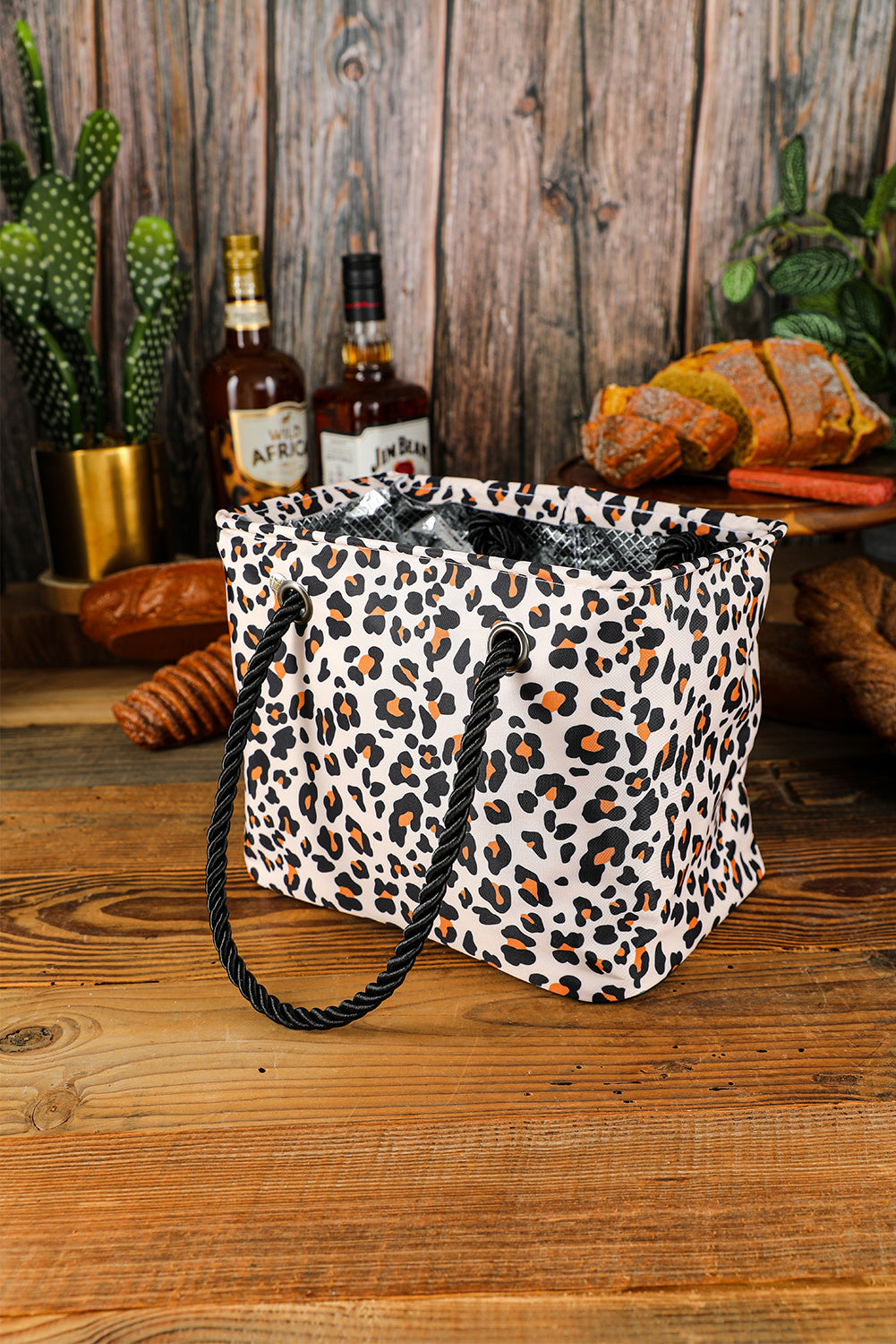 Leopard Waterproof Canvas Toiletry Bag (2 Colors)