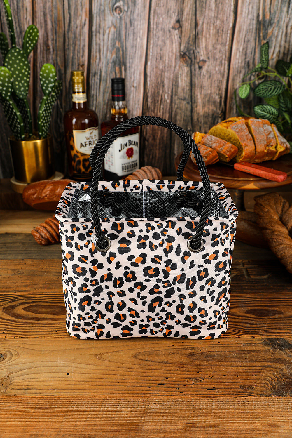 Leopard Waterproof Canvas Toiletry Bag (2 Colors)