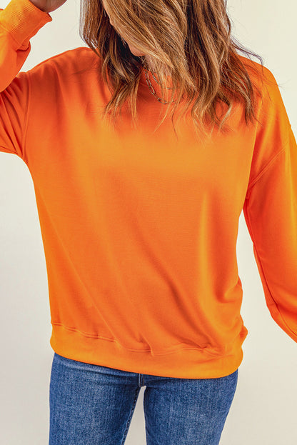 Blank Solid Knit Crew Neck Long Sleeve (S-2XL - 2 colors)