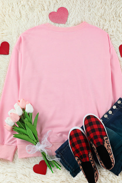 Pink LOVER Graphic Sweatshirt (S-2XL)