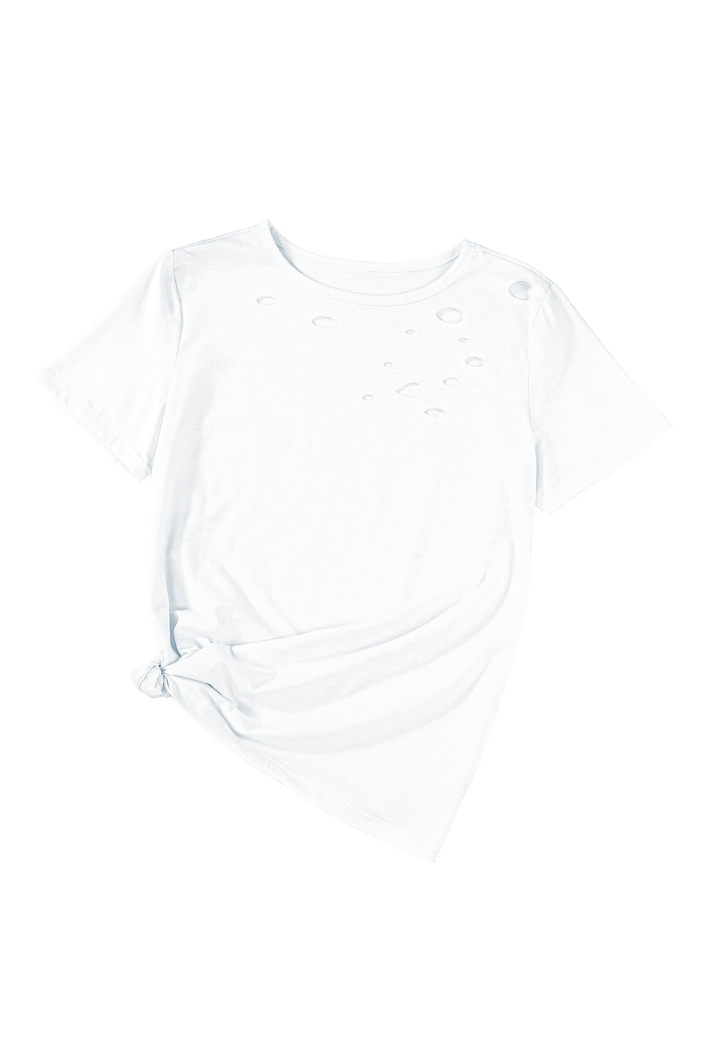 Blank Distressed Short Sleeve T-Shirt (3 colors)