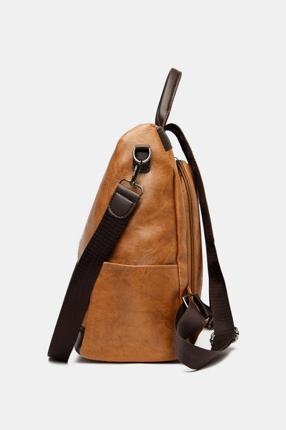 Smooth Multi-Leather Backpack Bag (3 Colors)