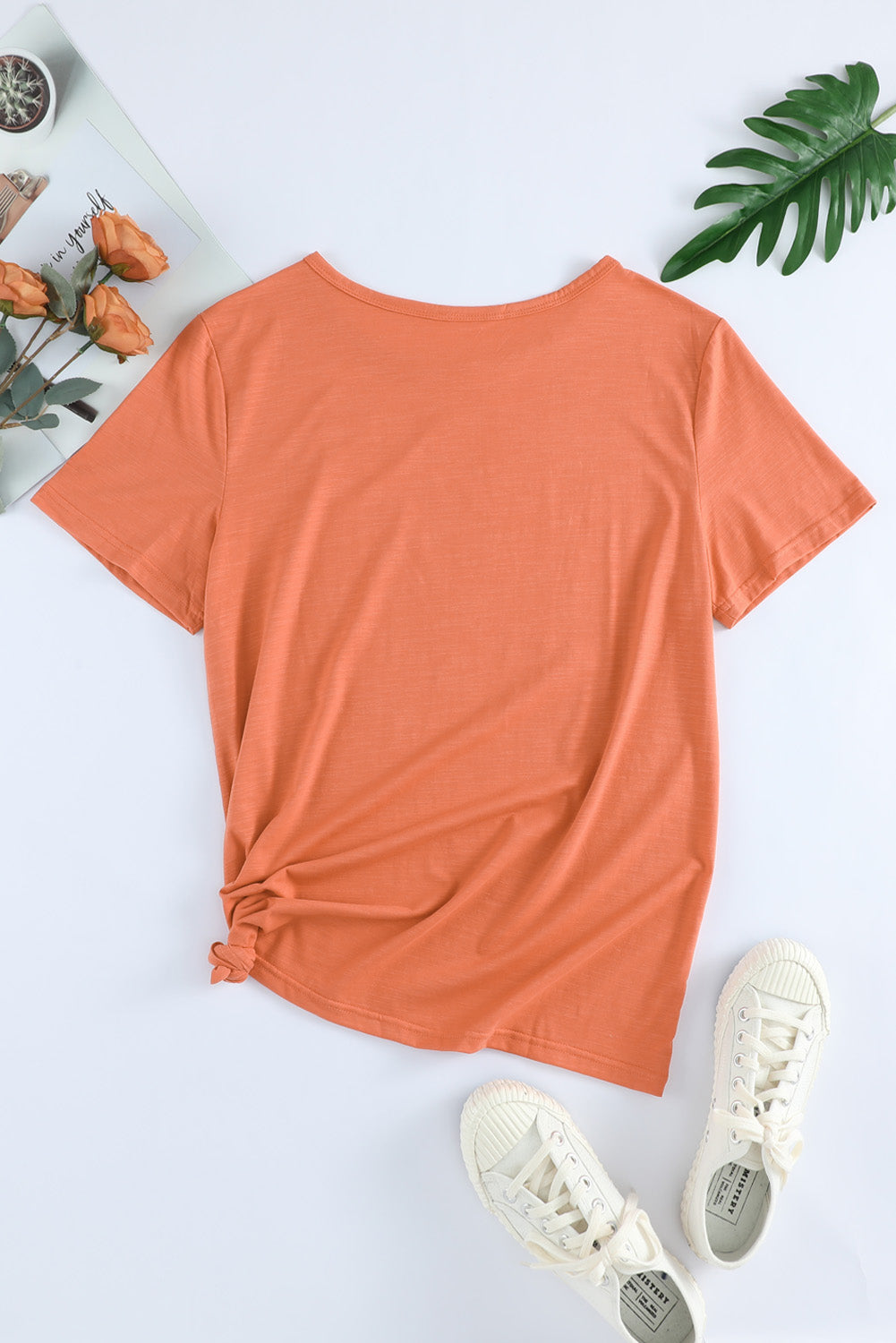 Blank Distressed Short Sleeve T-Shirt (3 colors)