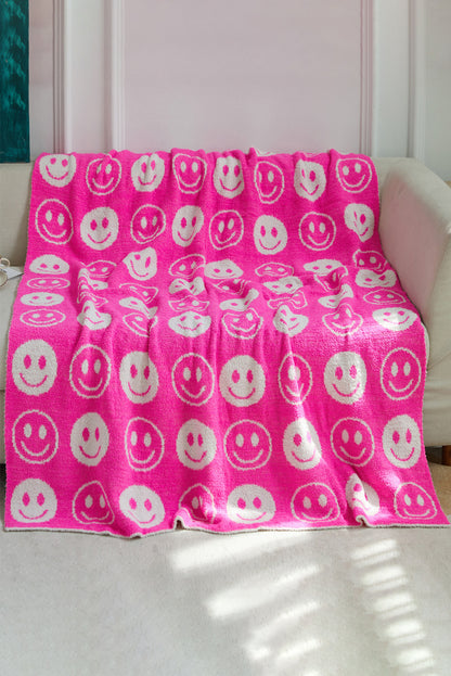 Smile Flannel Cuddle Blanket