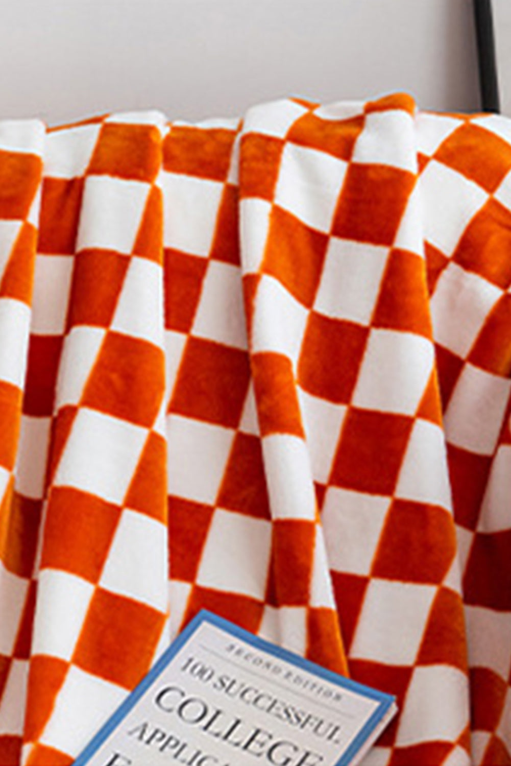 Checkerboard Printed Soft Throw