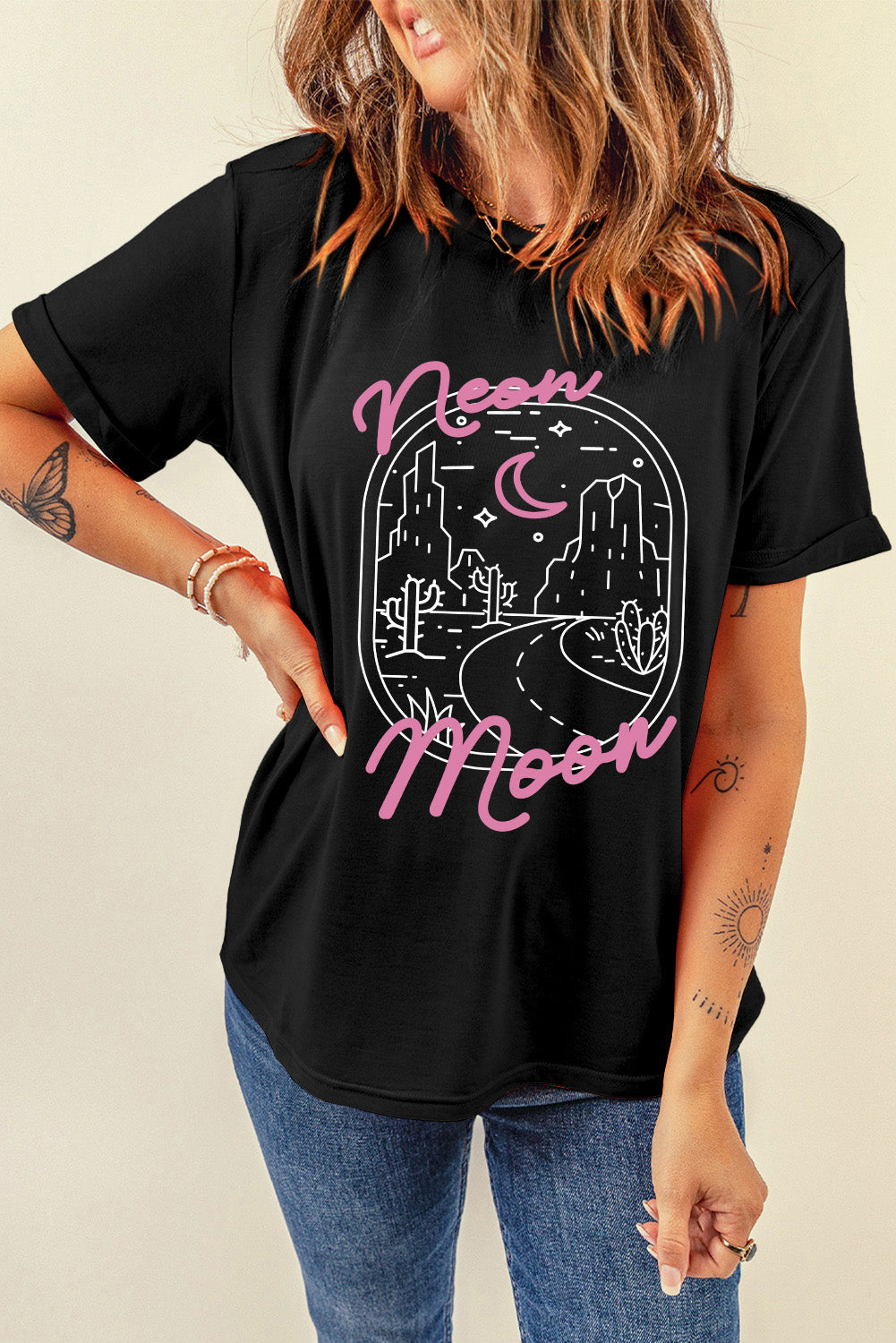 'Neon Moon' Graphic Tee (S-2XL)