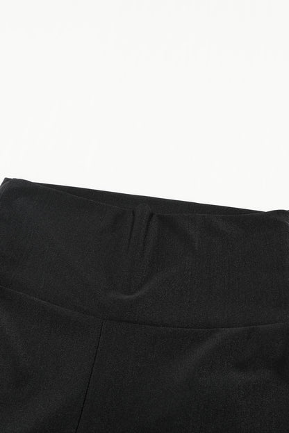 Black Waist Cincher Leggings (S-3XL)