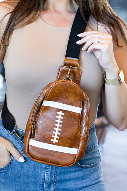 Football Mini Crossbody Bag