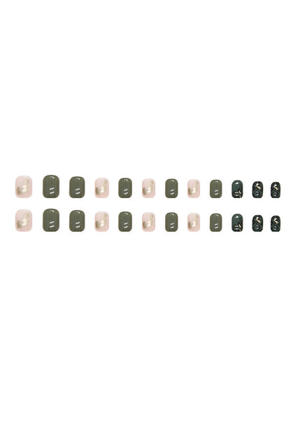 Fashion Foil Detail Nail Sticker Set