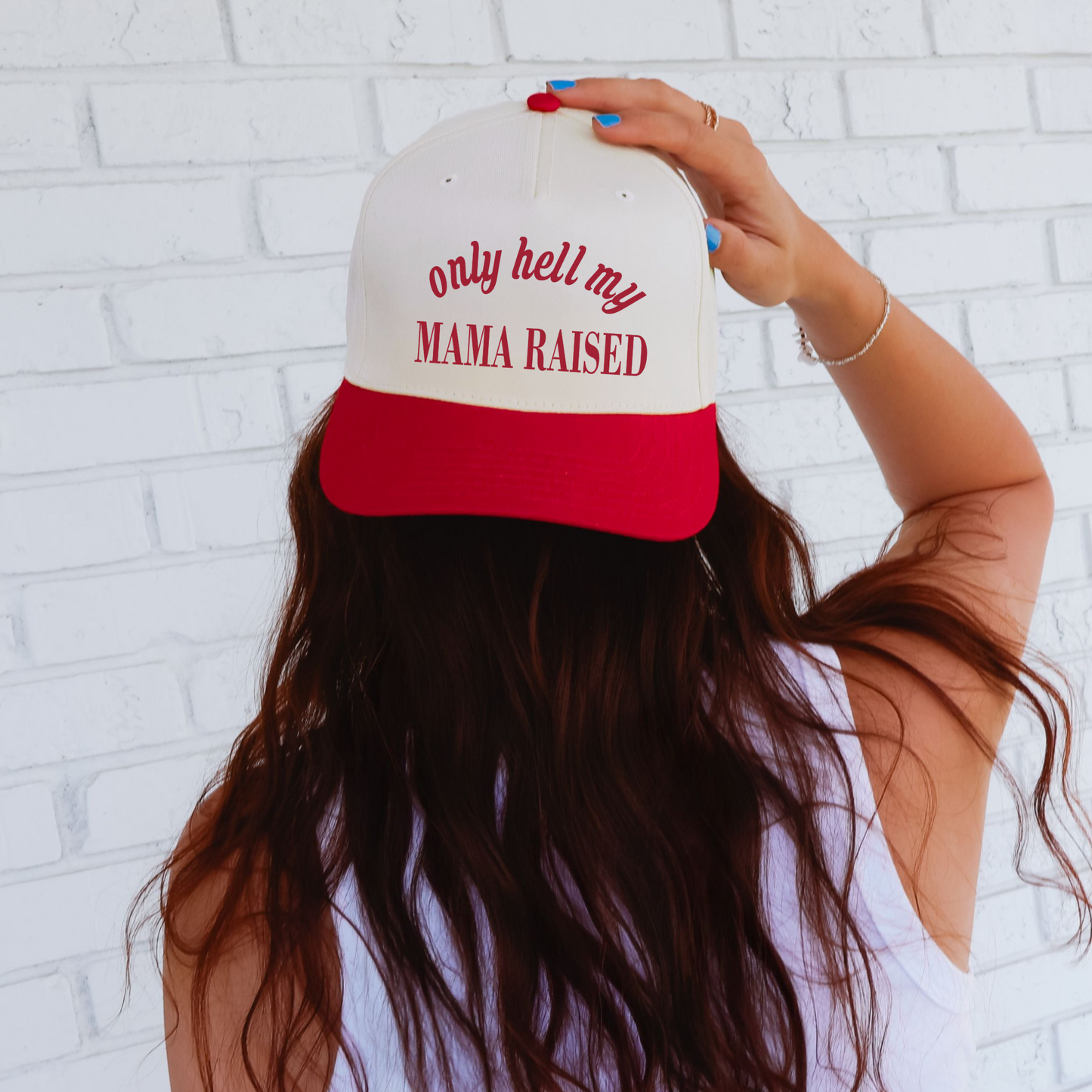 My Mama Raised Trucker Hat (2 colors)