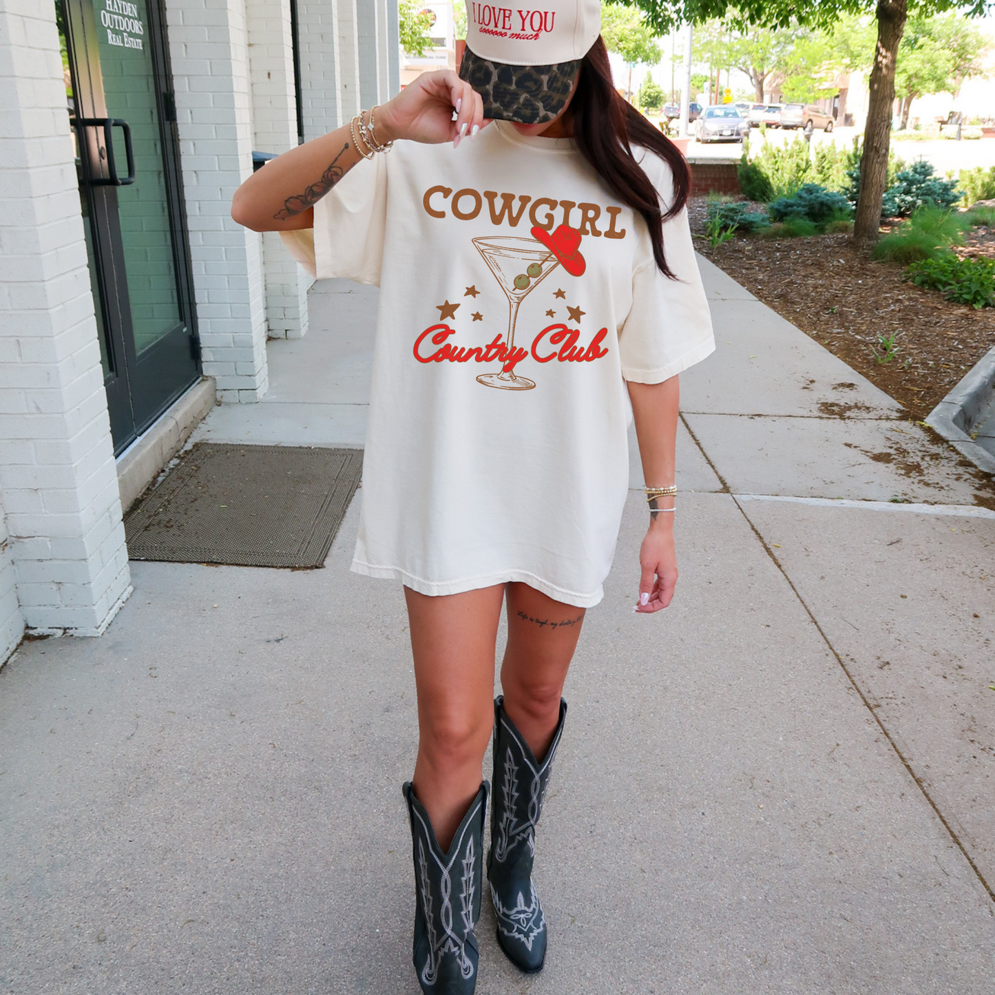 Cowgirl Country Club Graphic Tee (S-2XL - 3 colors)