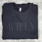 Embroidered “Wifey” Sweatshirt – Cozy Crewneck Perfect Gift for Her