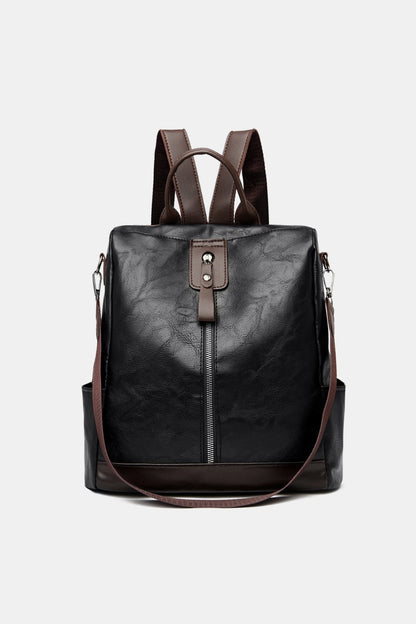 Smooth Multi-Leather Backpack Bag (3 Colors)