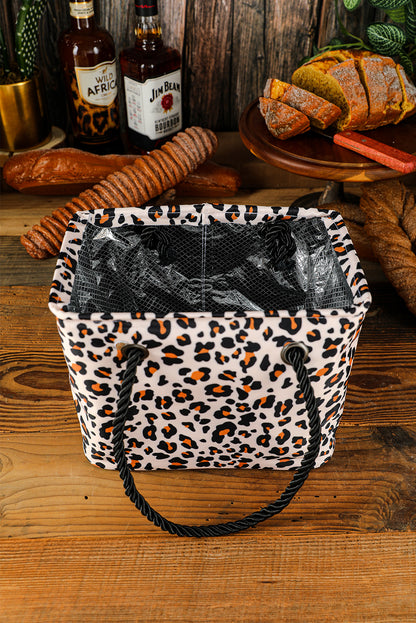 Leopard Waterproof Canvas Toiletry Bag (2 Colors)