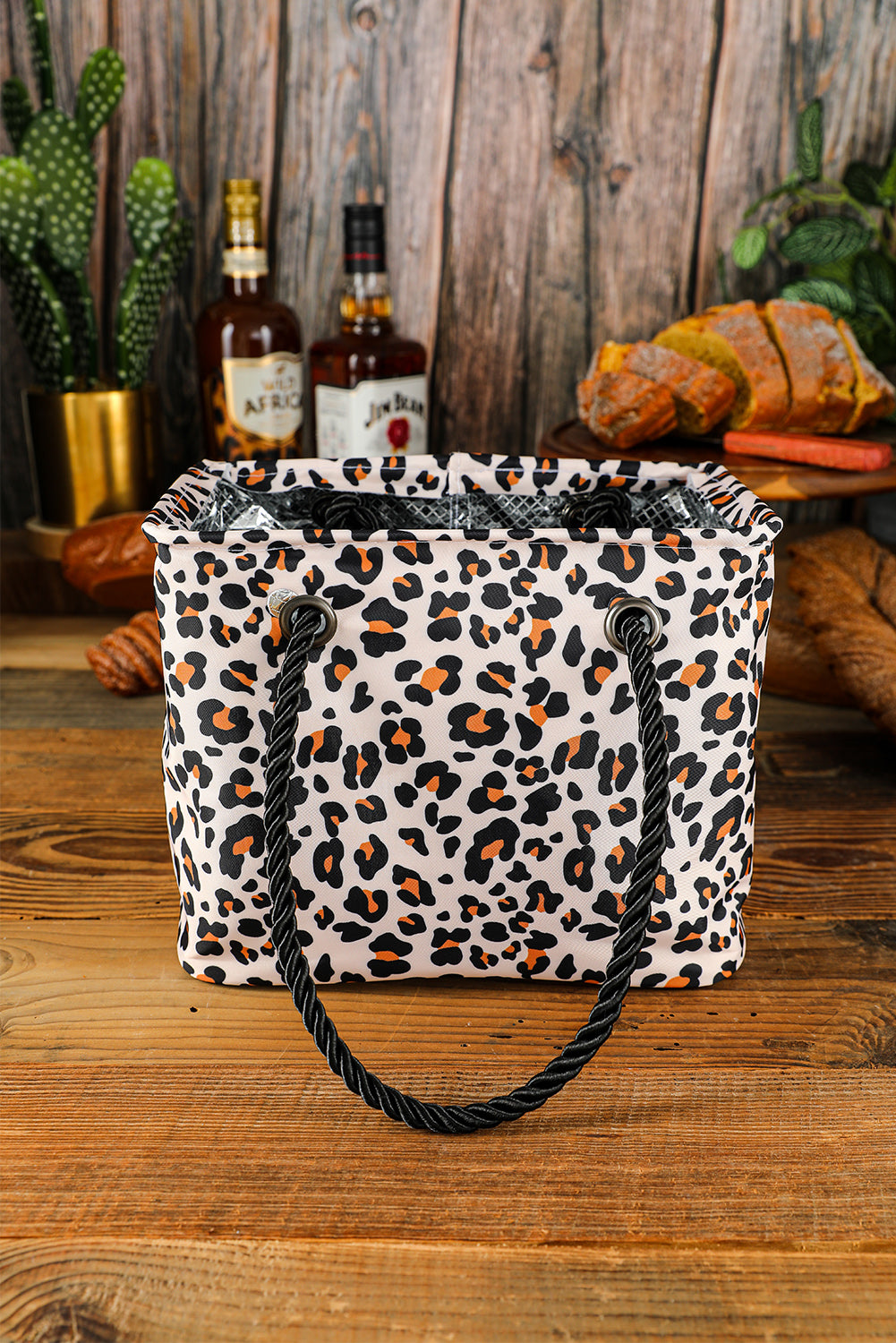 Leopard Waterproof Canvas Toiletry Bag (2 Colors)