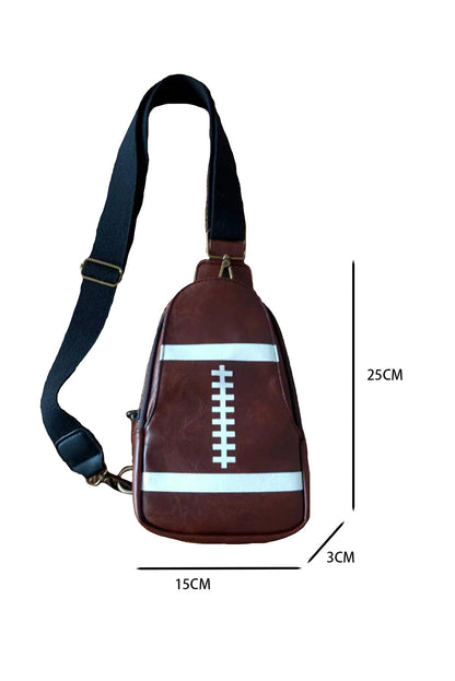 Football Mini Crossbody Bag