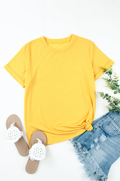 Raglan Sleeve Crew Neck T-Shirt (S-2XL - 10 colors)