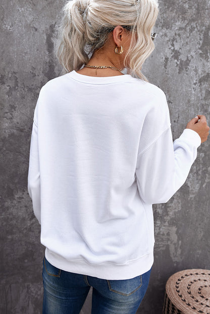 Blank Solid Knit Crew Neck Long Sleeve (S-2XL - 2 colors)