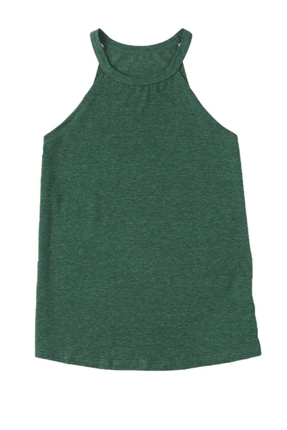 Blank Solid/Heather Crew Neck Tank Top (S-2XL - 4 colors)