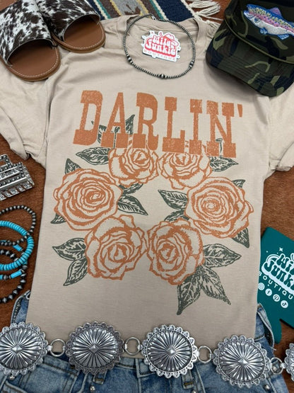 Darlin' Floral Graphic Tee (S-3XL)