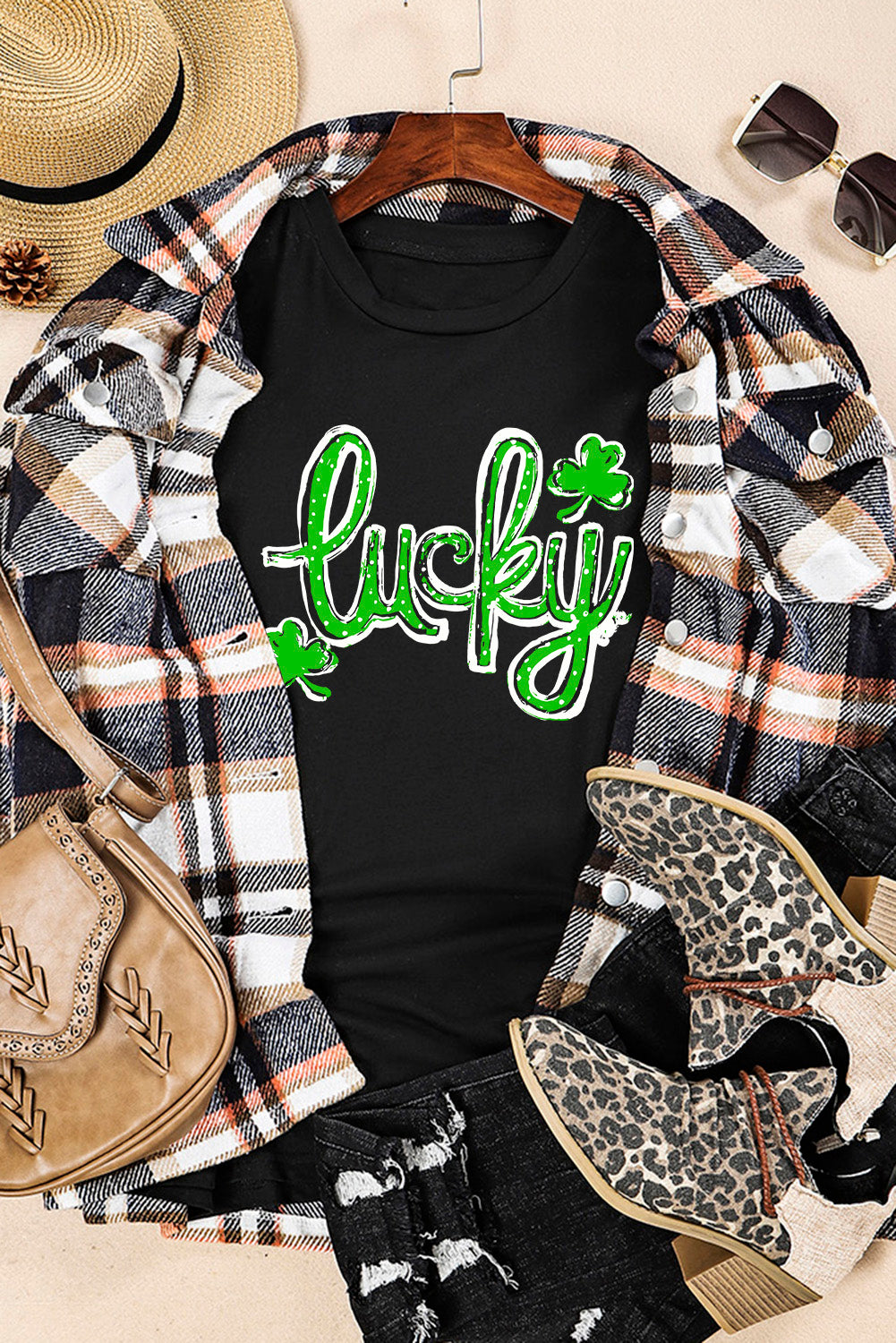 'Lucky' Clover Tee (S-2XL)