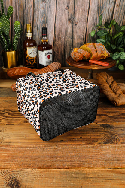 Leopard Waterproof Canvas Toiletry Bag (2 Colors)