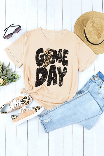 Leopard Lightening Game Day Crew Neck (S-2XL)