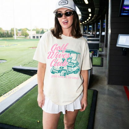 Golf Wives Club Graphic Tee (S-3XL)