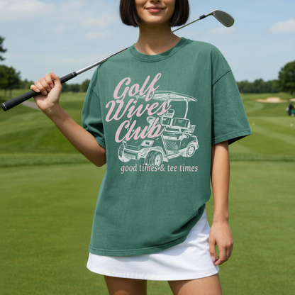 Golf Wives Club Graphic Tee (S-3XL)