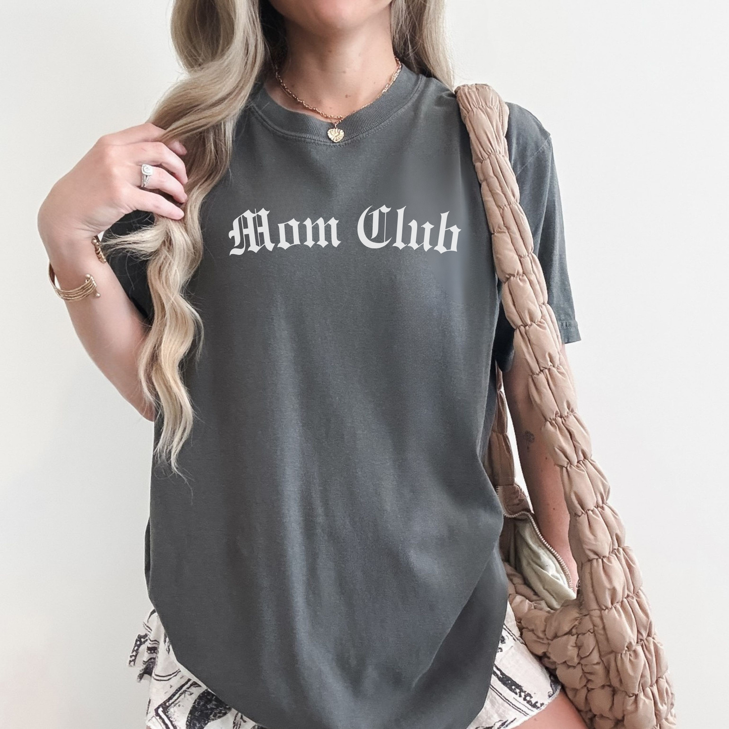 Mom Club Graphic Tee (S-2XL - 3 colors)