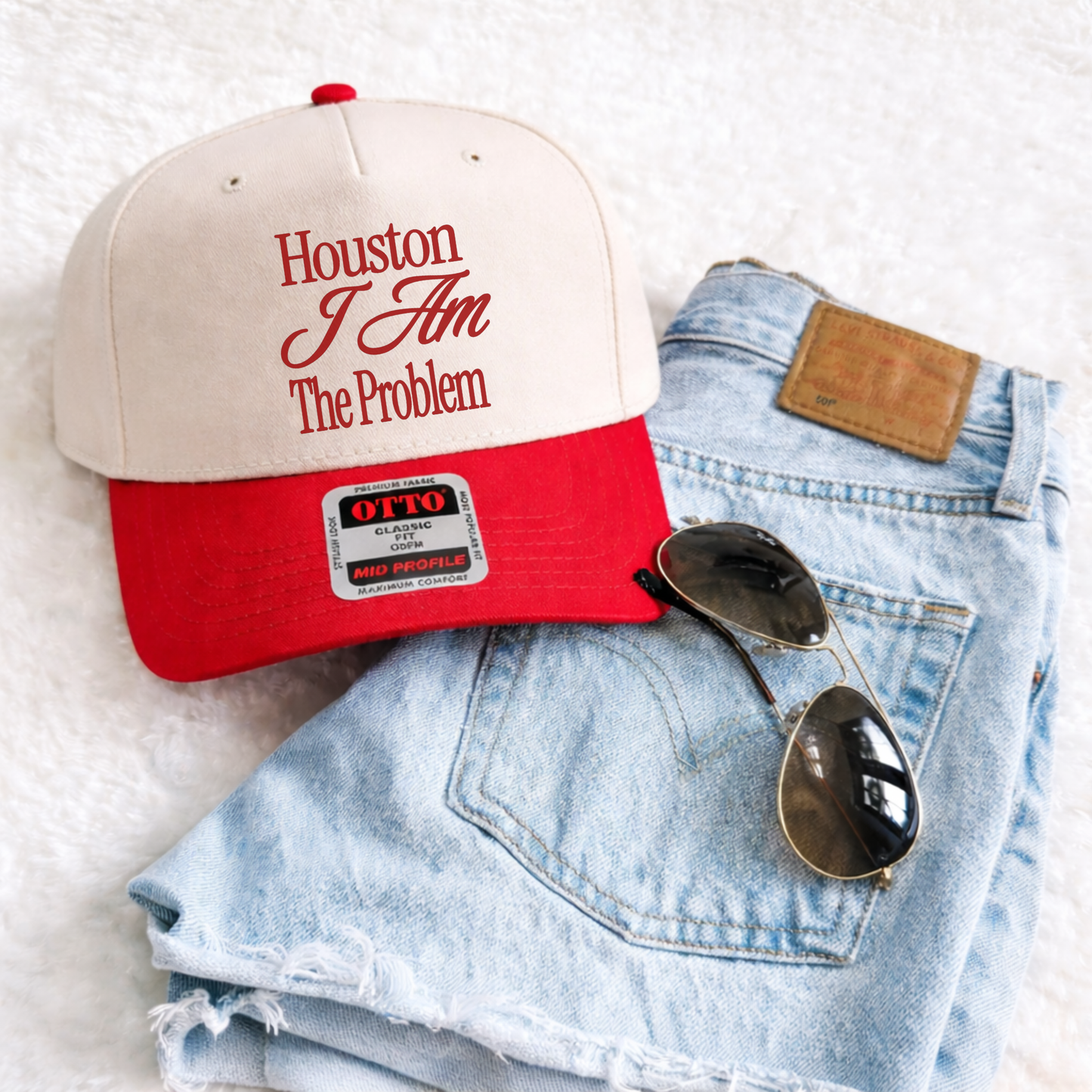 Houston I Am The Problem Trucker Hat (2 colors)