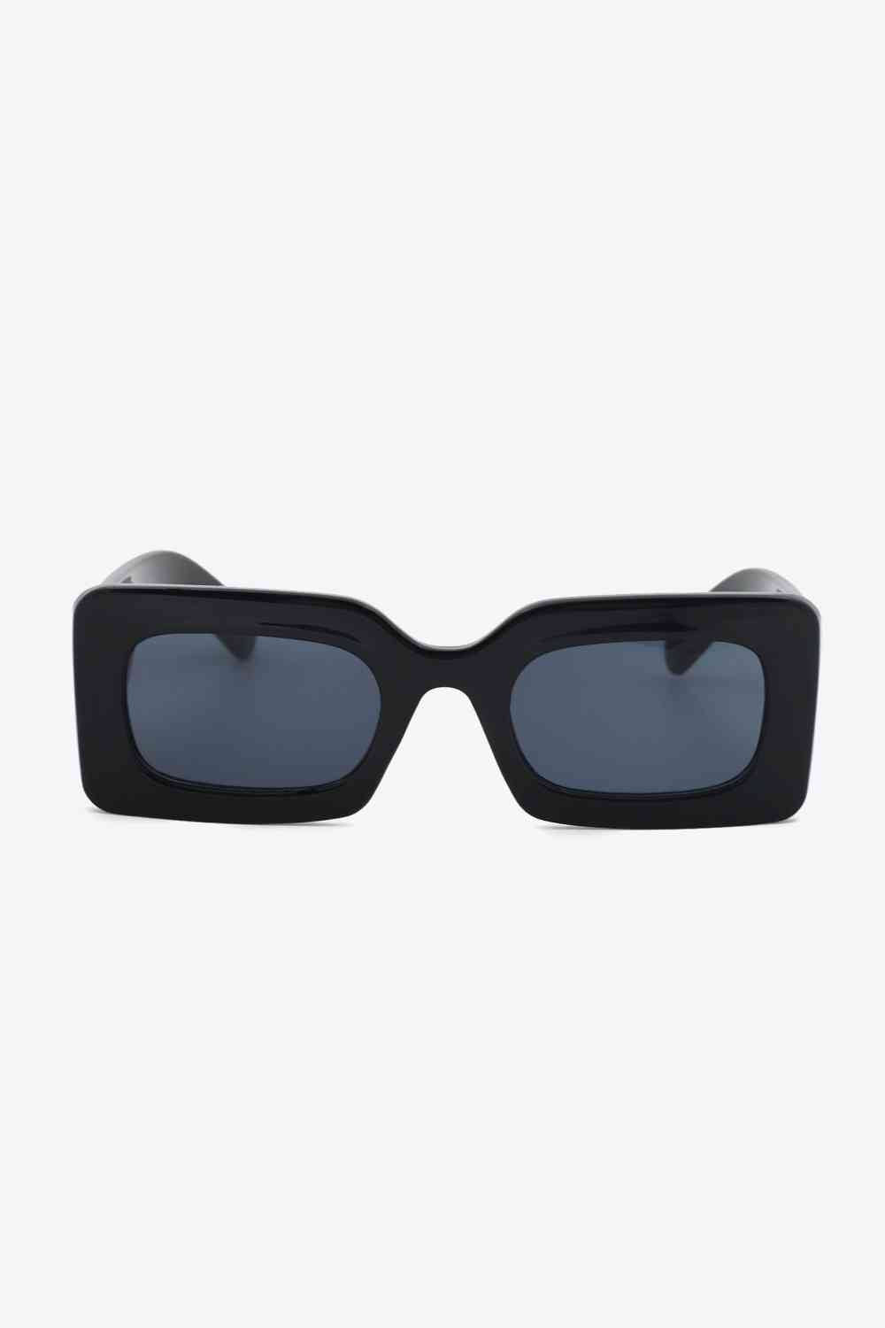 Polycarbonate Frame Rectangle Sunglasses